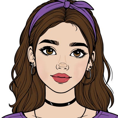 realistic teenage girl