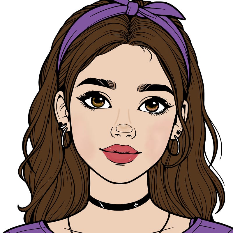 realistic teenage girl