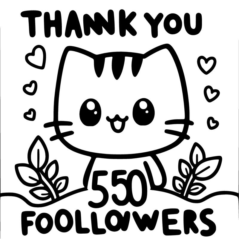 thank you for 50 followers