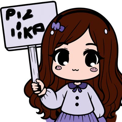 a girl holding a sign