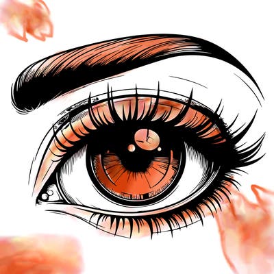 realistic eye