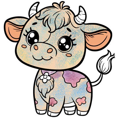 cute cow