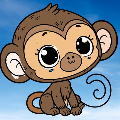 cute monkey