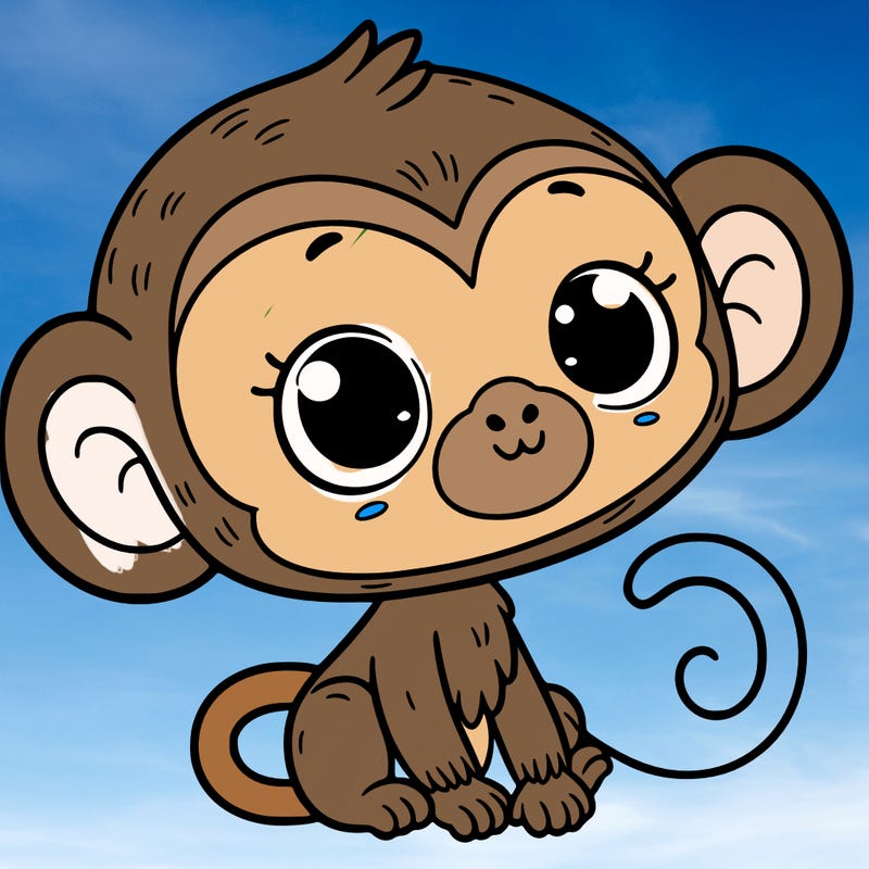 cute monkey