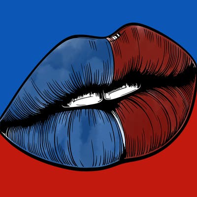realistic lips