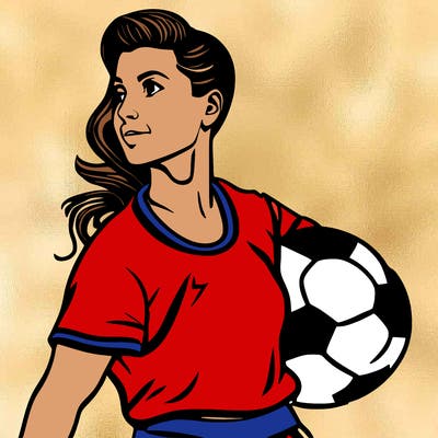 women’s soccer player