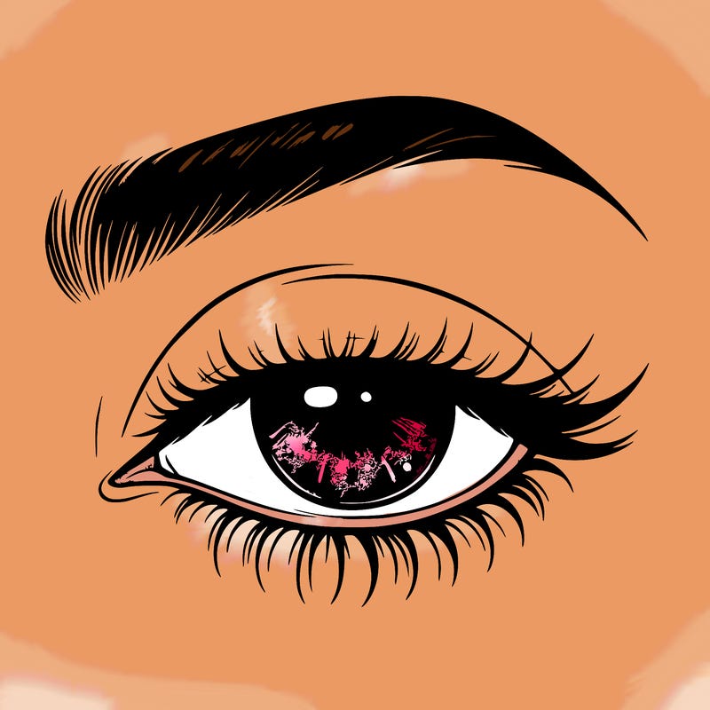 eye closed realistic