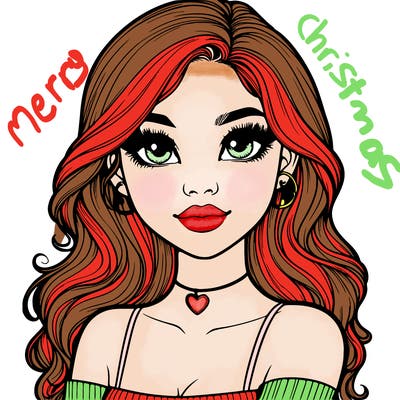 realistic pretty girl