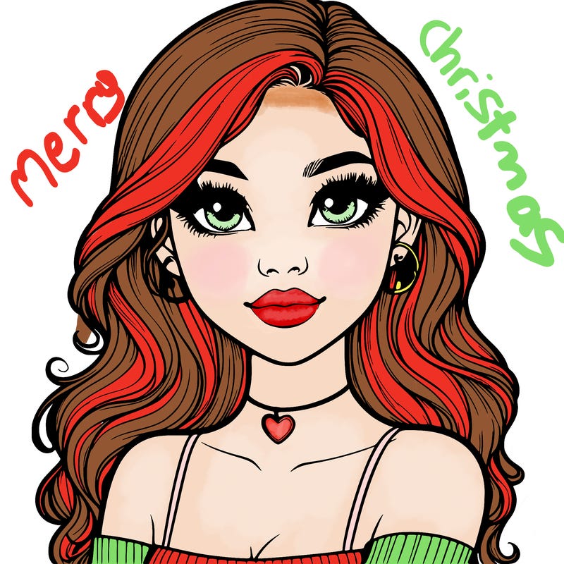 realistic pretty girl