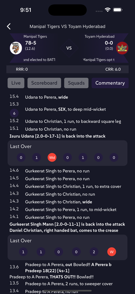 Star Sports Cricket - Real-time ball-by-ball cricket commentary and match stats on the Star Sports Cricket mobile app.