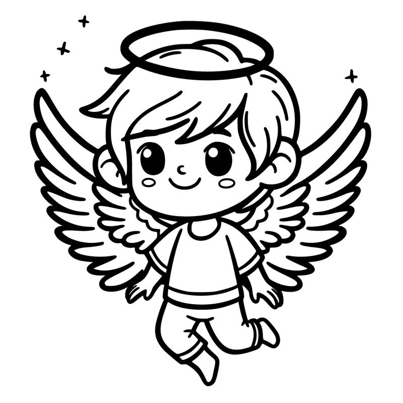 boy with wings