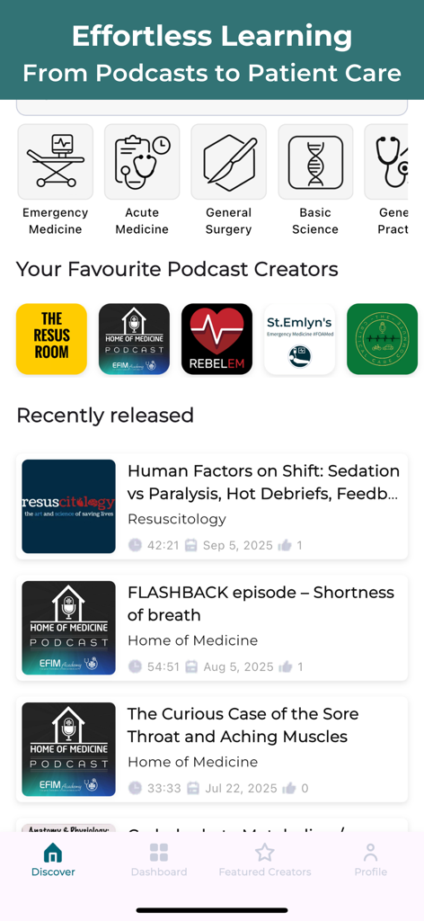 MedPod Learn - Medical App | MWM
