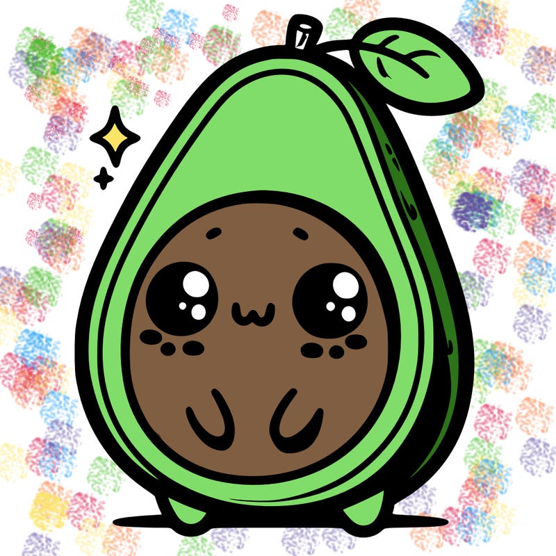 cute avocado