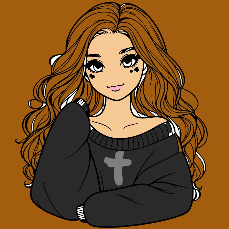 a beautiful girl in a big sweatshirt