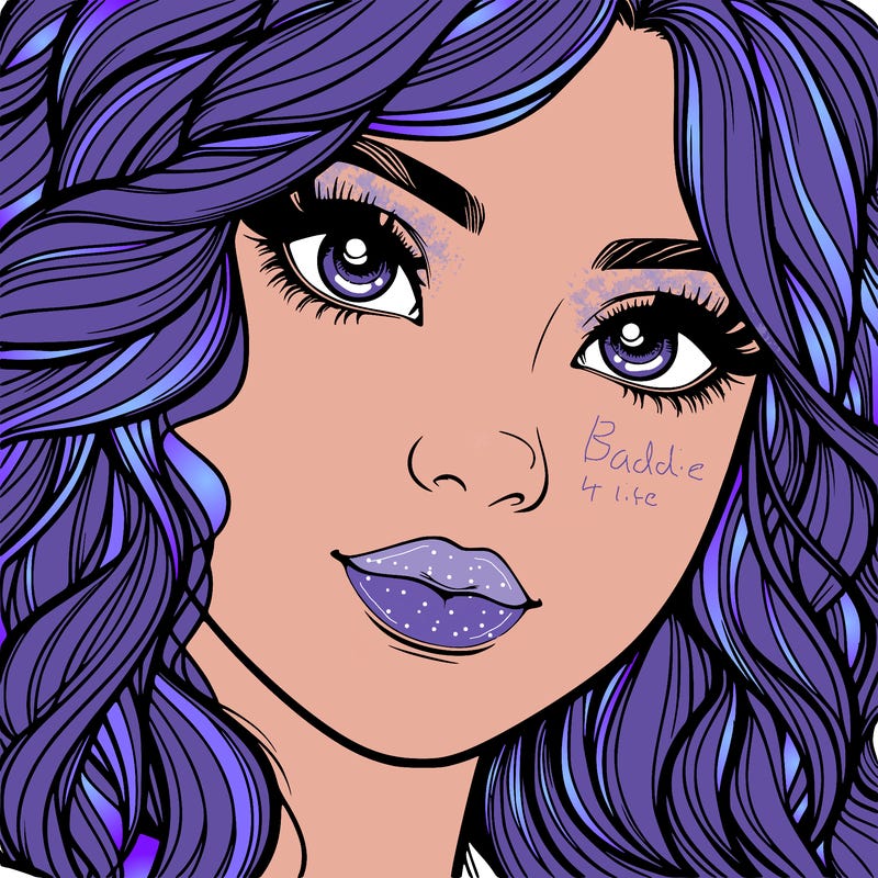 beautiful realistic girl close up to the camera with wavy hair,