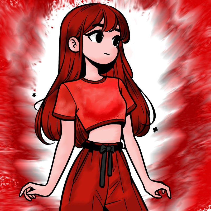 girl in a cute crop top