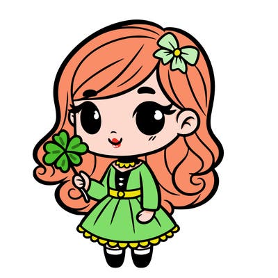 saint patrick’s day girl