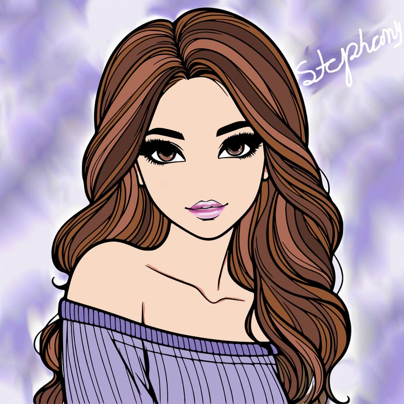 a realistic girl,she's really pretty