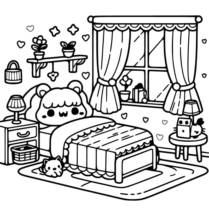 cute bedroom