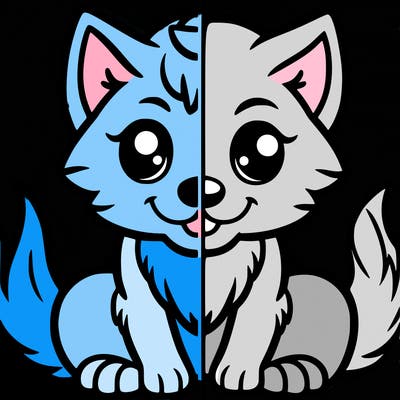 split wolf