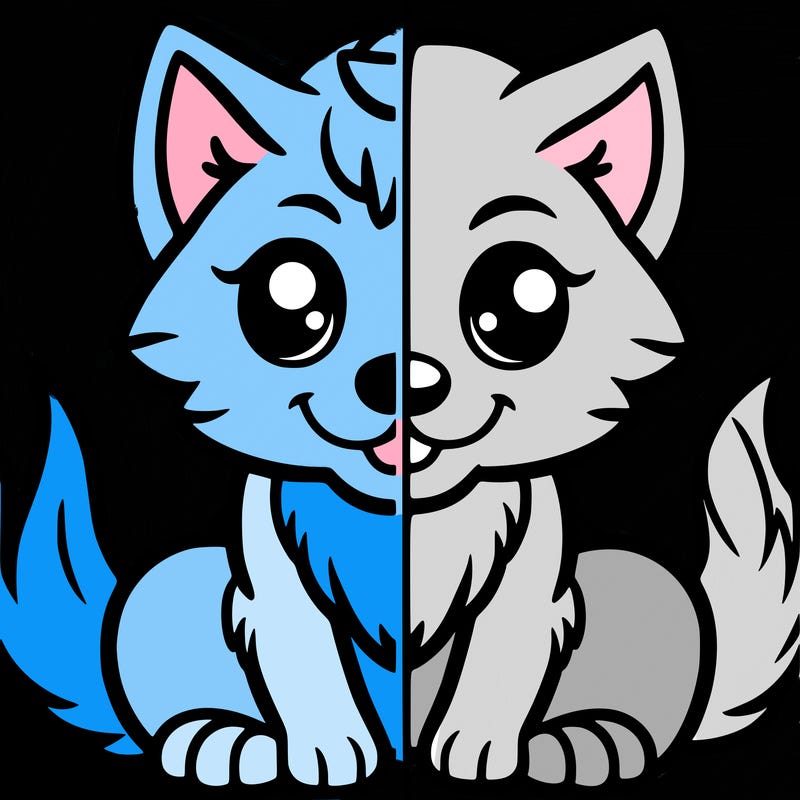 split wolf