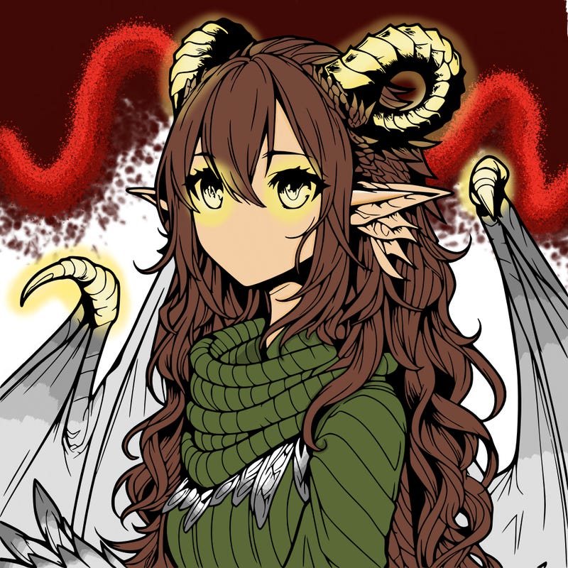 dragon girl realistic fantasy