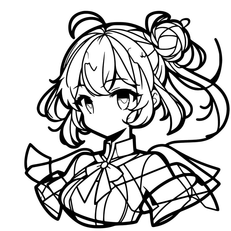 anime girl big booba