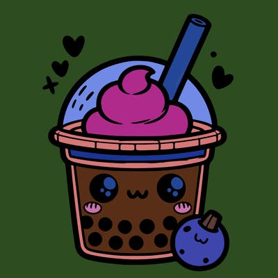 cute boba tea