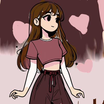 girl in a cute crop top