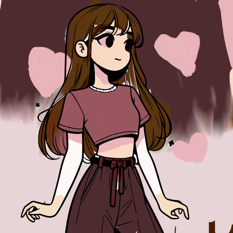 girl in a cute crop top