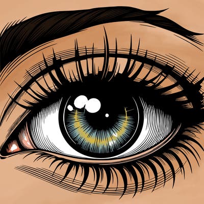 realistic eye