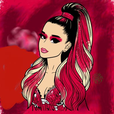 ariana grande realistic