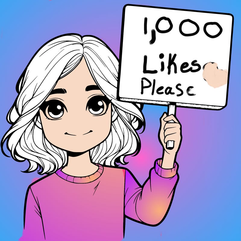 realistic girl holding up a sign