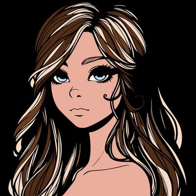 elf girl realistic dark fantasy