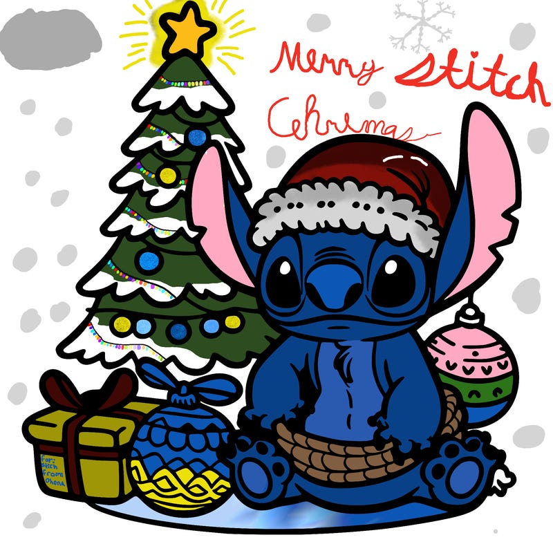 stitch christmas
