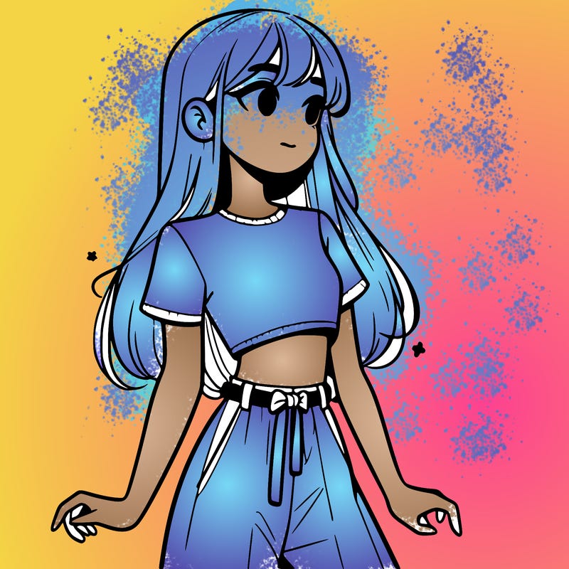 girl in a cute crop top