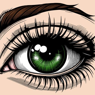 realistic eye