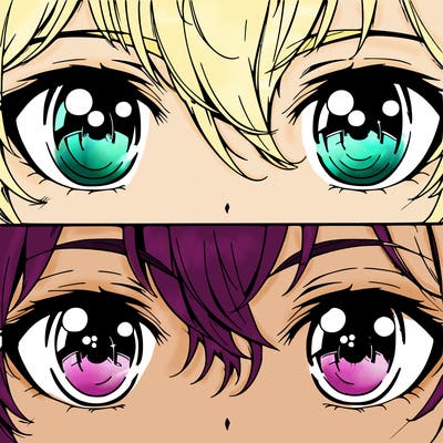 anime eyes