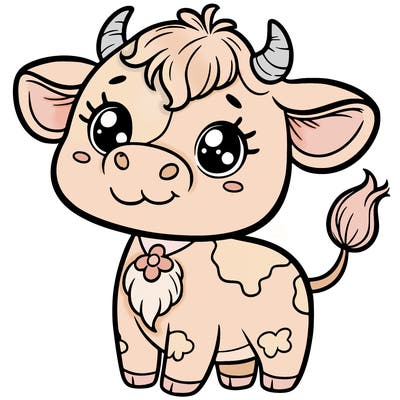 cute cow