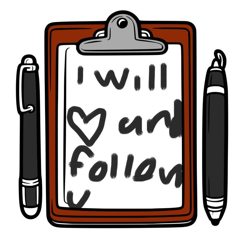 blank clip board with pen