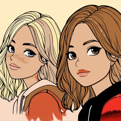 realistic teenage girl