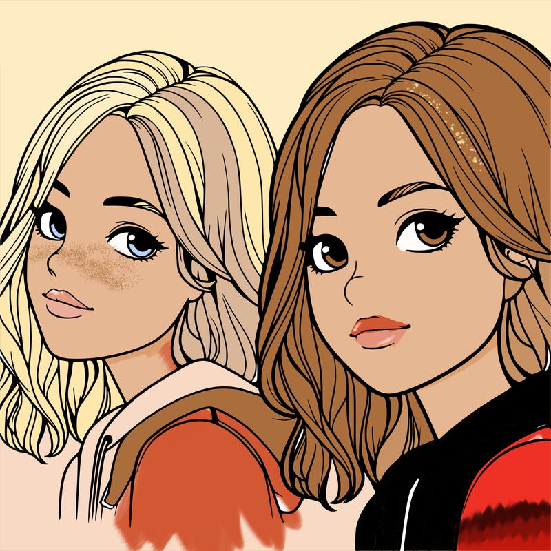 realistic teenage girl