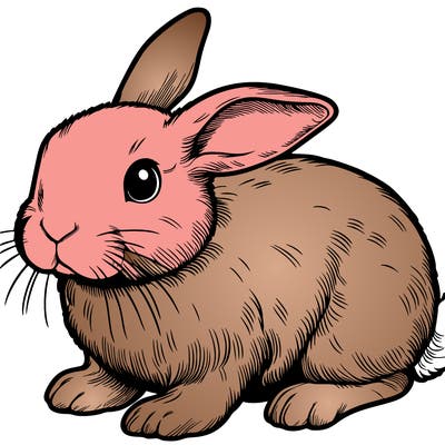 realistic bunny