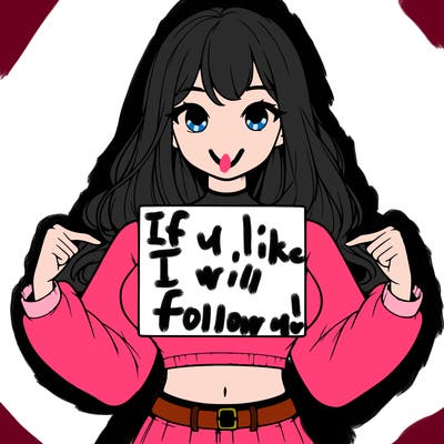 girl holding a blank sign in a long sleeve crop top
