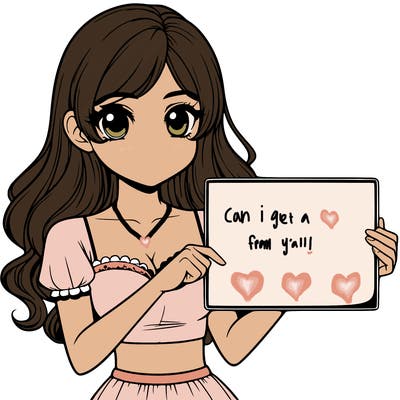 realistic pretty girl holding blank sign