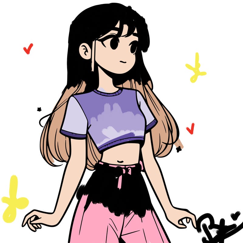 girl in a cute crop top