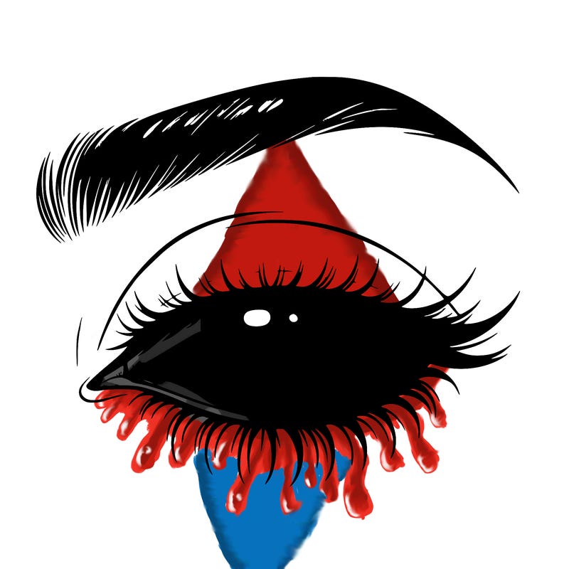 eye closed realistic