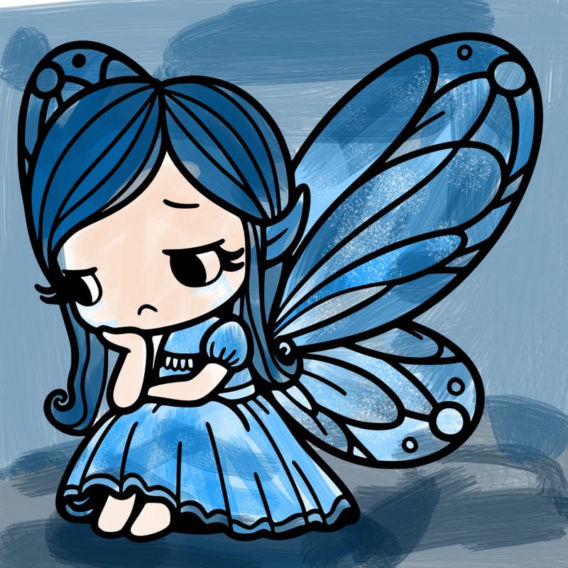 sad fairy