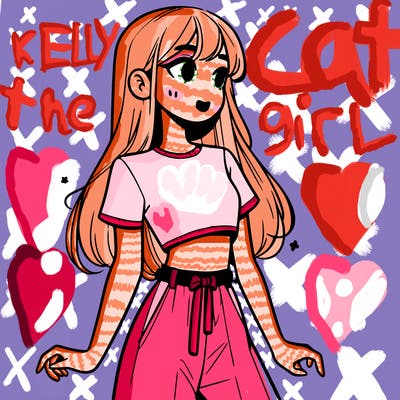 girl in a cute crop top