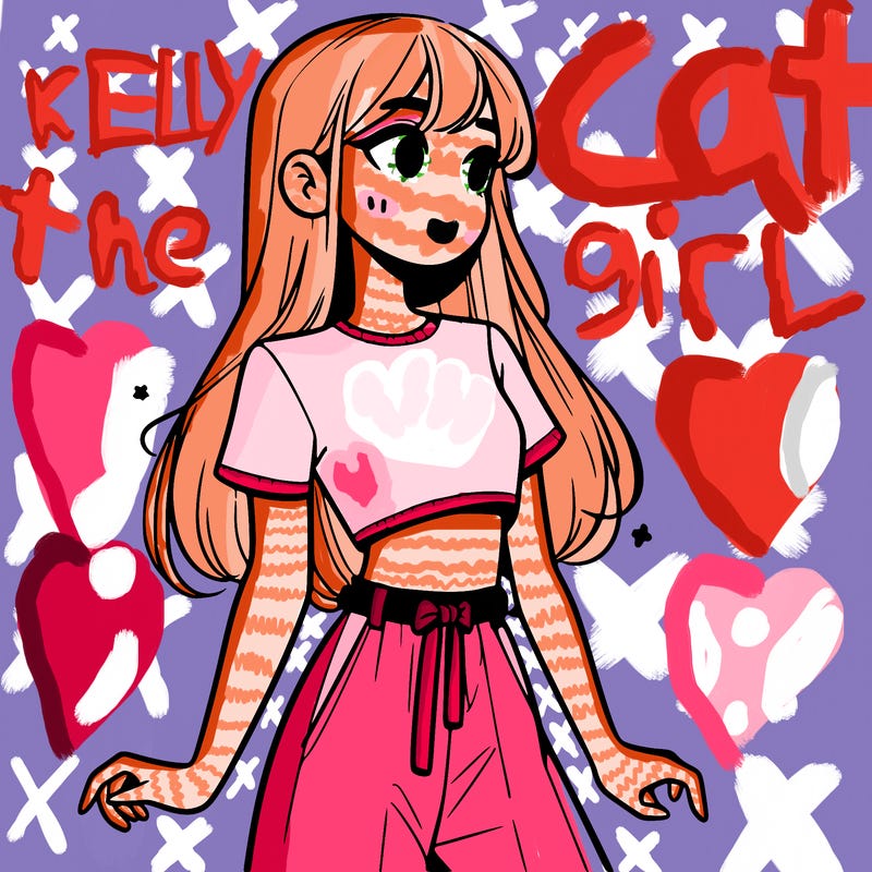 girl in a cute crop top